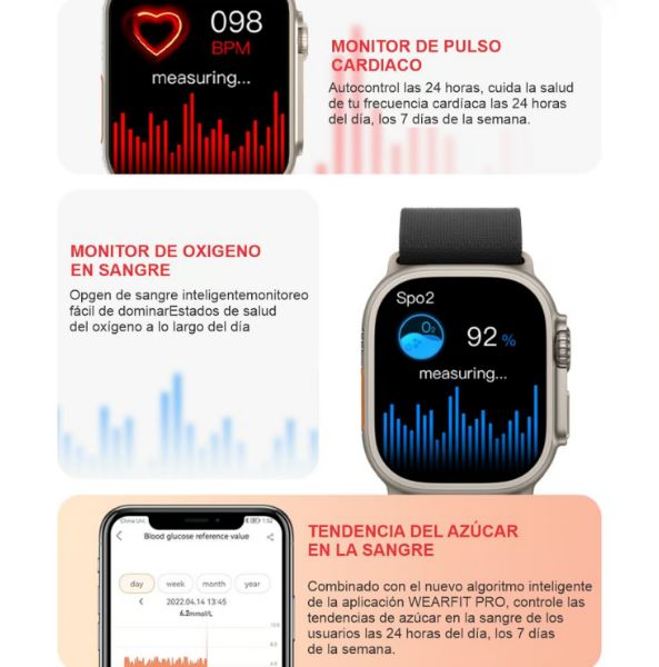GLUCOWATCH PLUS - RELOJ INTELIGENTE MEDIDOR DE GLUCOSA