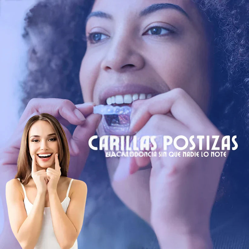 COMPRA 1 LLEVATE 4 SmilePro 🦷 - Carillas Dentales Ajustables De Resina + ESTUCHE REGALO - ¡Últimas unidades!