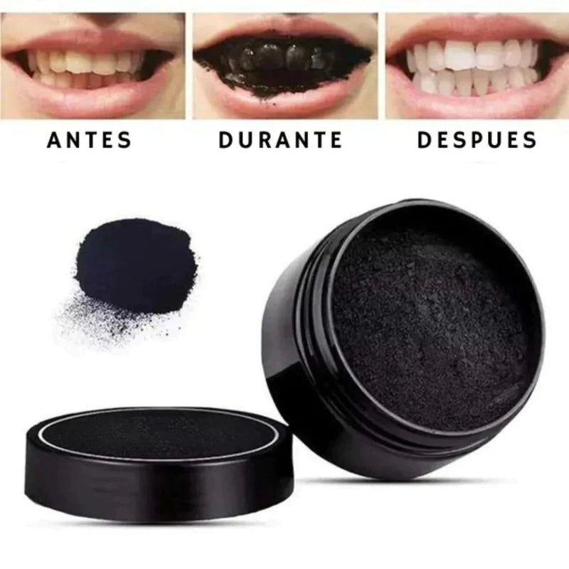 Carbon Coco® - Blanqueador Dental Menta + Cepillo de Bambú
